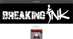 Desktop Screenshot of breakingink.com